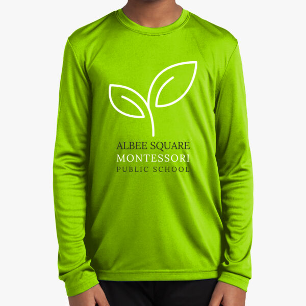 Youth Long Sleeve PosiCharge ® Competitor Tee Thumbnail